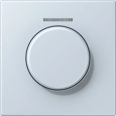 JUNG bedieningselement / centraalplaat lens knx dr Les Couleurs outremer pale 209 (LC 1940 KO5 209)