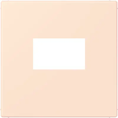 JUNG centraalplaat USB-lader met klikbevestiging Les Couleurs orange pale 226 (LC 1969 USB 226)