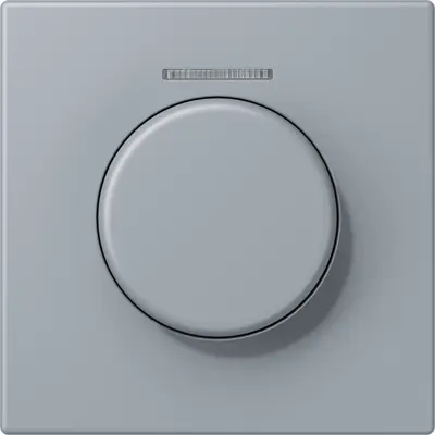 JUNG bedieningselement / centraalplaat lens knx dr Les Couleurs gris clair 59 257 (LC 1940 KO5 257)