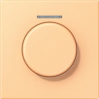 JUNG bedieningselement / centraalplaat lens knx dr Les Couleurs terre sienne clair 59 258 (LC 1940 KO5 258)