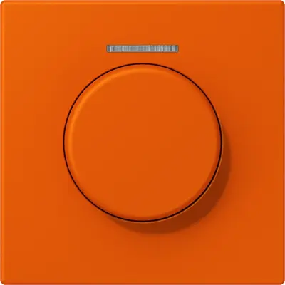 JUNG bedieningselement / centraalplaat lens knx dr Les Couleurs orange vif 260 (LC 1940 KO5 260)