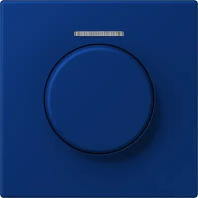 JUNG bedieningselement / centraalplaat lens knx dr Les Couleurs bleu outremer fonce 261 (LC 1940 KO5 261)