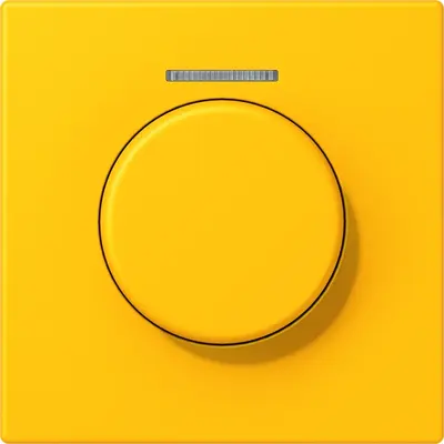 JUNG bedieningselement / centraalplaat lens knx dr Les Couleurs le jaune vif 263 (LC 1940 KO5 263)
