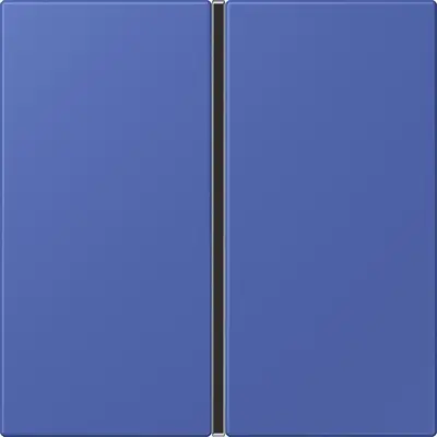 JUNG bedieningselement / centraalplaat knx f40 1v Les Couleurs bleu outremer 31 206 (LC 401 TSA 206)