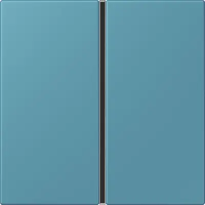 JUNG bedieningselement / centraalplaat knx f40 1v Les Couleurs ceruleen vif 212 (LC 401 TSA 212)