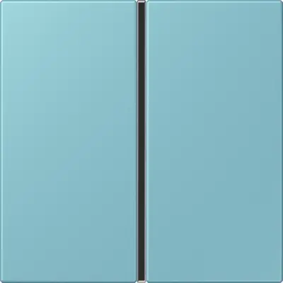 JUNG bedieningselement / centraalplaat knx f40 1v Les Couleurs ceruleen moyen 213 (LC 401 TSA 213)