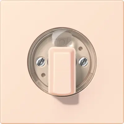 JUNG draaiknop tbv standen/jaloezie schakelaar Les Couleurs orange pale 226 (LC 1941 226)