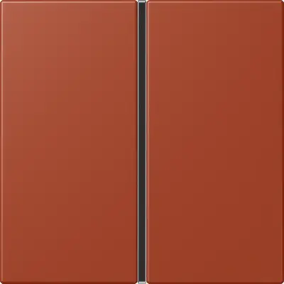 JUNG bedieningselement / centraalplaat knx f40 1v Les Couleurs l'ocre rouge 232 (LC 401 TSA 232)