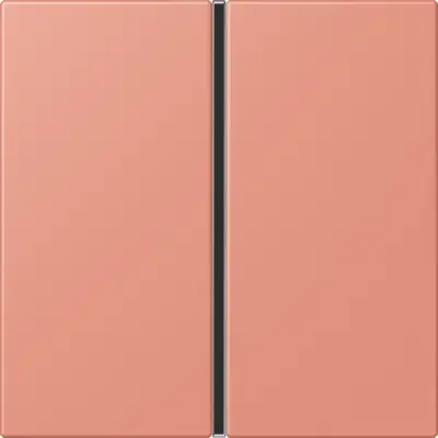 JUNG bedieningselement / centraalplaat knx f40 1v Les Couleurs l'ocre rouge moyen 233 (LC 401 TSA 233)