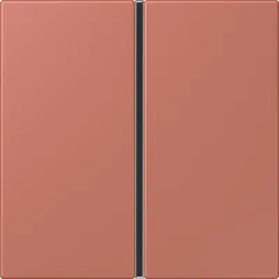 JUNG bedieningselement / centraalplaat knx f40 1v Les Couleurs terre sienne brique 236 (LC 401 TSA 236)