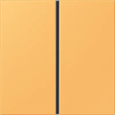 JUNG bedieningselement / centraalplaat knx f40 1v Les Couleurs ocre jaune clair 254 (LC 401 TSA 254)