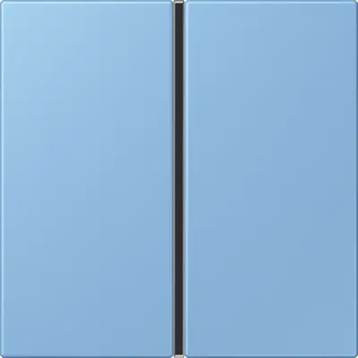 JUNG bedieningselement / centraalplaat knx f40 1v Les Couleurs bleu ceruleen 59 256 (LC 401 TSA 256)
