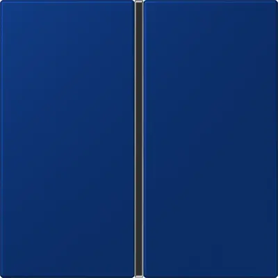 JUNG bedieningselement / centraalplaat knx f40 1v Les Couleurs bleu outremer fonce 261 (LC 401 TSA 261)