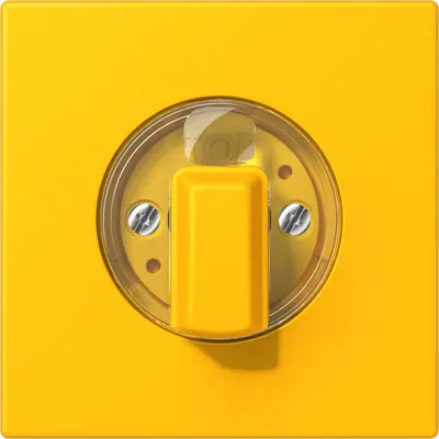JUNG draaiknop tbv standen/jaloezie schakelaar Les Couleurs le jaune vif 263 (LC 1941 263)