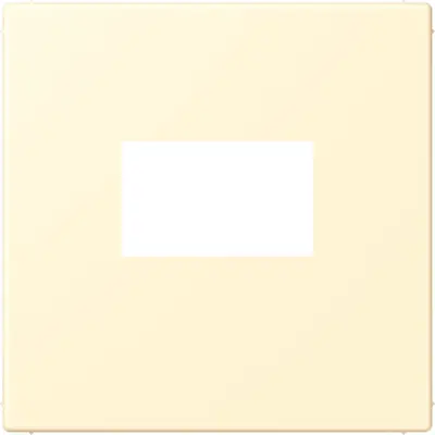 JUNG centraalplaat USB-lader met klikbevestiging Les Couleurs blanc 201 (LC 1969 USB 201)