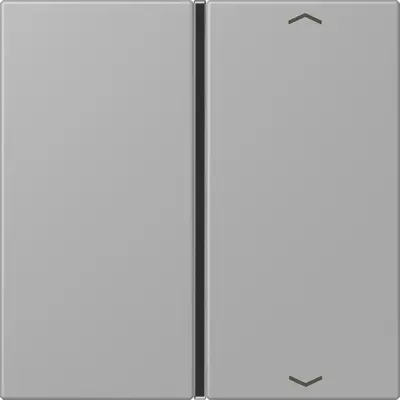 JUNG bedieningselement / centraalplaat knx f40 1v pl Les Couleurs gris moyen 204 (LC 401 TSAP 204)