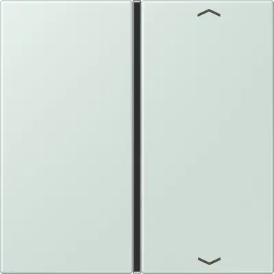 JUNG bedieningselement / centraalplaat knx f40 1v pl Les Couleurs ceruleen pale 215 (LC 401 TSAP 215)