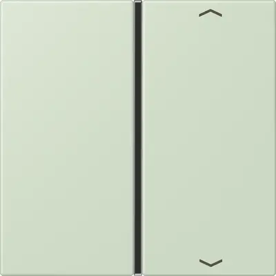 JUNG bedieningselement / centraalplaat knx f40 1v pl Les Couleurs vert anglais pale 218 (LC 401 TSAP 218)