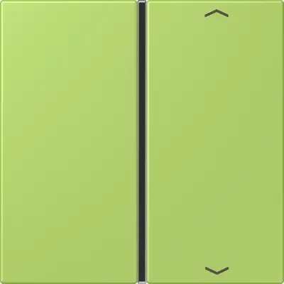 JUNG bedieningselement / centraalplaat knx f40 1v pl Les Couleurs vert clair 221 (LC 401 TSAP 221)