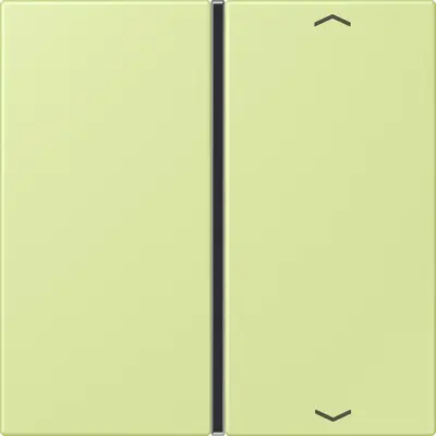 JUNG bedieningselement / centraalplaat knx f40 1v pl Les Couleurs vert jaune clair 222 (LC 401 TSAP 222)