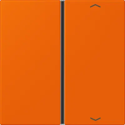 JUNG bedieningselement / centraalplaat knx f40 1v pl Les Couleurs orange 224 (LC 401 TSAP 224)