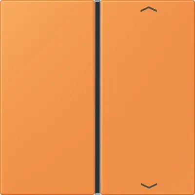 JUNG bedieningselement / centraalplaat knx f40 1v pl Les Couleurs orange clair 225 (LC 401 TSAP 225)