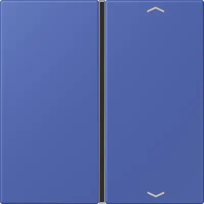 JUNG bedieningselement / centraalplaat knx f40 1v pl Les Couleurs bleu outremer 31 206 (LC 401 TSAP 206)