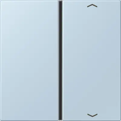 JUNG bedieningselement / centraalplaat knx f40 1v pl Les Couleurs outremer clair 208 (LC 401 TSAP 208)