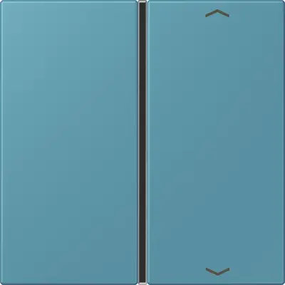 JUNG bedieningselement / centraalplaat knx f40 1v pl Les Couleurs ceruleen vif 212 (LC 401 TSAP 212)