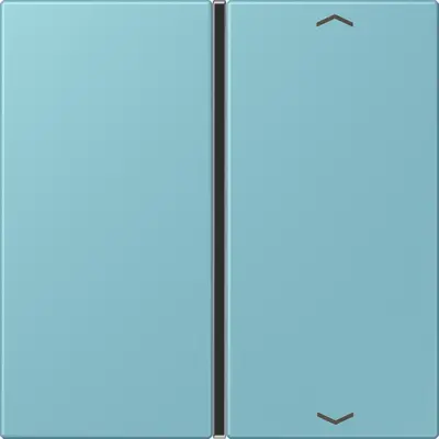 JUNG bedieningselement / centraalplaat knx f40 1v pl Les Couleurs ceruleen moyen 213 (LC 401 TSAP 213)