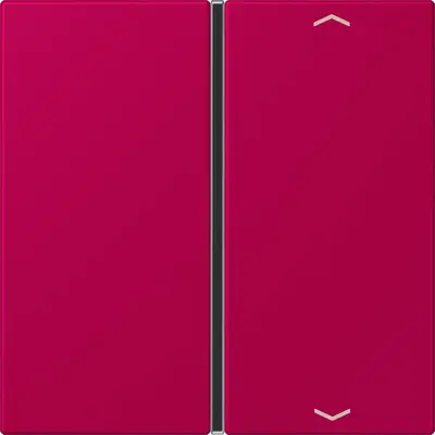 JUNG bedieningselement / centraalplaat knx f40 1v pl Les Couleurs rouge rubia 230 (LC 401 TSAP 230)