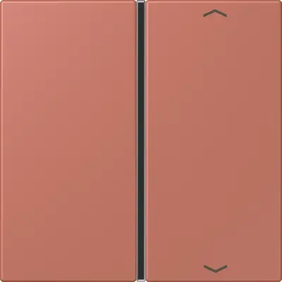 JUNG bedieningselement / centraalplaat knx f40 1v pl Les Couleurs terre sienne brique 236 (LC 401 TSAP 236)