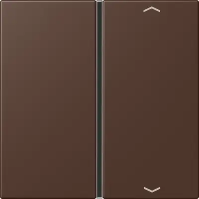JUNG bedieningselement / centraalplaat knx f40 1v pl Les Couleurs terre d'ombre brulee 31 239 (LC 401 TSAP 239)