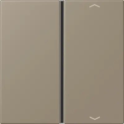 JUNG bedieningselement / centraalplaat knx f40 1v pl Les Couleurs ombre naturelle moyenne 242 (LC 401 TSAP 242)