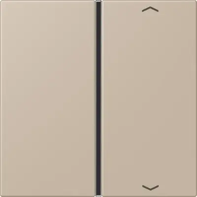 JUNG bedieningselement / centraalplaat knx f40 1v pl Les Couleurs ombre naturelle claire 243 (LC 401 TSAP 243)