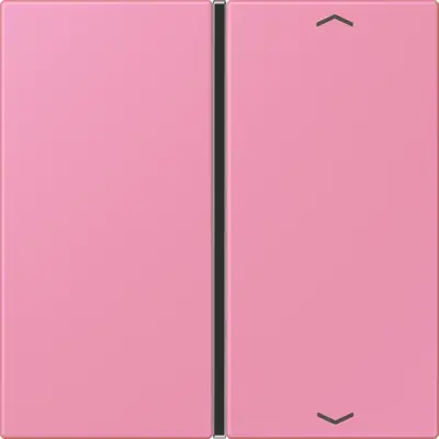 JUNG bedieningselement / centraalplaat knx f40 1v pl Les Couleurs rose vif 246 (LC 401 TSAP 246)