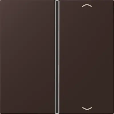 JUNG bedieningselement / centraalplaat knx f40 1v pl Les Couleurs terre d'ombre brulee 59 252 (LC 401 TSAP 252)