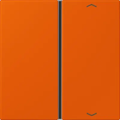 JUNG bedieningselement / centraalplaat knx f40 1v pl Les Couleurs orange vif 260 (LC 401 TSAP 260)