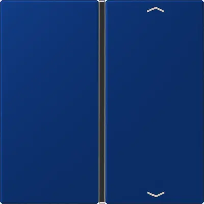JUNG bedieningselement / centraalplaat knx f40 1v pl Les Couleurs bleu outremer fonce 261 (LC 401 TSAP 261)