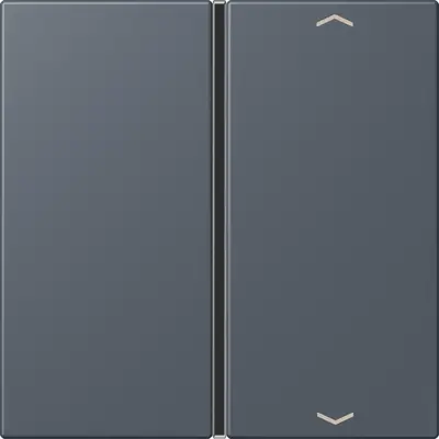 JUNG bedieningselement / centraalplaat knx f40 1v pl Les Couleurs gris fonce 59 262 (LC 401 TSAP 262)