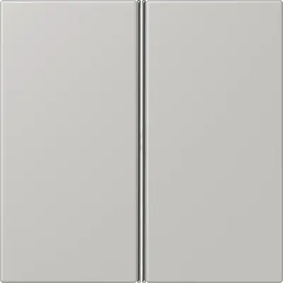 JUNG bedieningselement / centraalplaat knx f40 2v Les Couleurs gris clair 31 205 (LC 402 TSA 205)