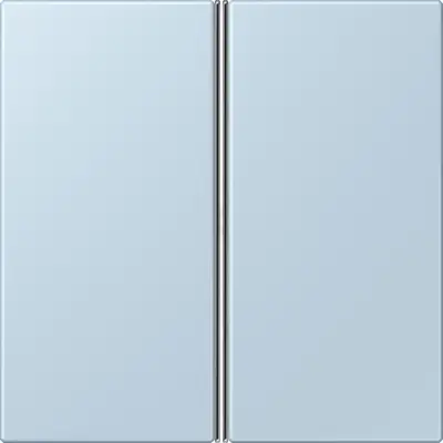 JUNG bedieningselement / centraalplaat knx f40 2v Les Couleurs outremer clair 208 (LC 402 TSA 208)