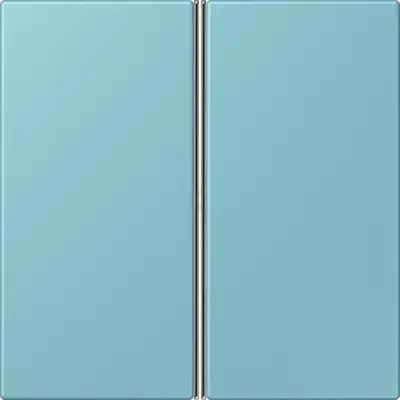 JUNG bedieningselement / centraalplaat knx f40 2v Les Couleurs ceruleen moyen 213 (LC 402 TSA 213)