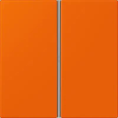 JUNG bedieningselement / centraalplaat knx f40 2v Les Couleurs orange 224 (LC 402 TSA 224)