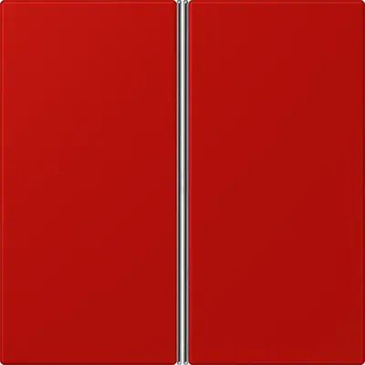 JUNG bedieningselement / centraalplaat knx f40 2v Les Couleurs rouge vermillon 31 227 (LC 402 TSA 227)