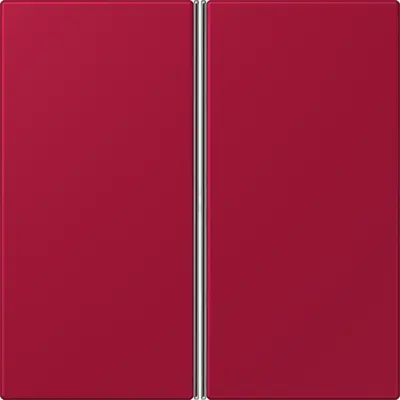 JUNG bedieningselement / centraalplaat knx f40 2v Les Couleurs rouge carmin 229 (LC 402 TSA 229)
