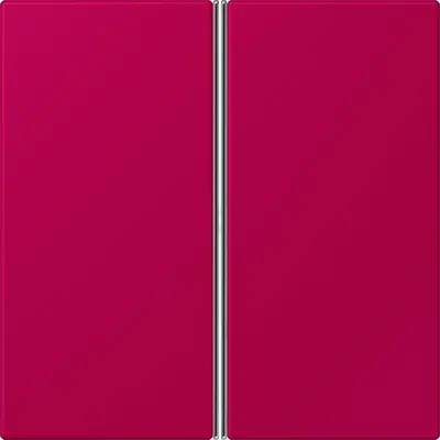 JUNG bedieningselement / centraalplaat knx f40 2v Les Couleurs rouge rubia 230 (LC 402 TSA 230)