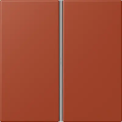 JUNG bedieningselement / centraalplaat knx f40 2v Les Couleurs l'ocre rouge 232 (LC 402 TSA 232)