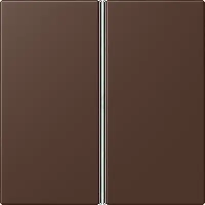 JUNG bedieningselement / centraalplaat knx f40 2v Les Couleurs terre d'ombre brulee 31 239 (LC 402 TSA 239)