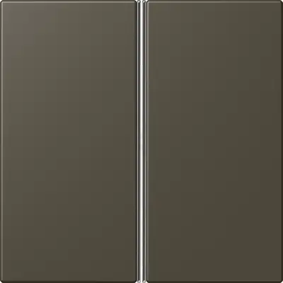 JUNG bedieningselement / centraalplaat knx f40 2v Les Couleurs ombre naturelle 31 241 (LC 402 TSA 241)